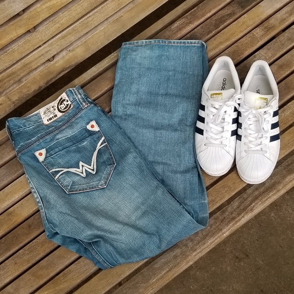 Crocker Jeans Station BERIO 1919 Blue Denim - Picture 3 of 8